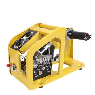 Imagem de AUNMAS Alimentador de Fio de Soldagem CO2 MAG, Alimentador Automático de Fio de Alta Velocidade de Material de Aço Com Acionamento Duplo e Classificação 350A para Vários Projetos de Soldagem