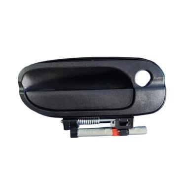 Imagem de Maçaneta externa da porta compatível com Nissan Sentra 2000-2006, dianteira esquerda e direita, com furo, textura preta.(Left)