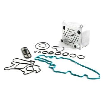 Imagem de Refrigerador de óleo de alto fluxo de carro para Ford 6.0L para Powerstroke Diesel F250 F350 2003-2010 DP0049 3C3Z-6A642-CA