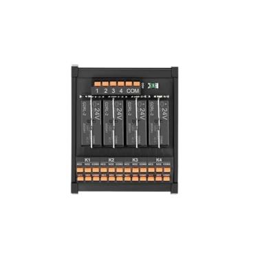 Imagem de Relay 16-Way Relay 16A 24VDC Spring-Loaded Terminals PLC Amplifier Board Pluggable Intermediate Relay 1Pcs(RT-GL04DM)