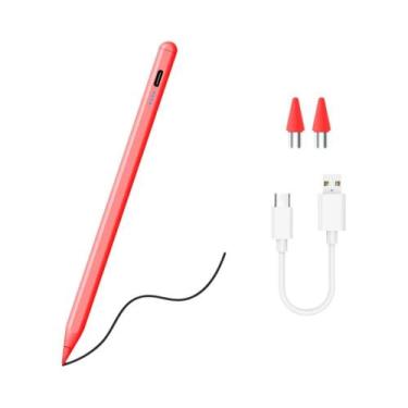 Imagem de Caneta Stylus Universal De Adsorção Magnética Com Carregamento Rápido 