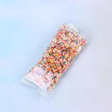 Imagem de Bag Fruit Slice Nail Art Slime Filler Design Cute Mini Polymer Decor Yellow Fruit