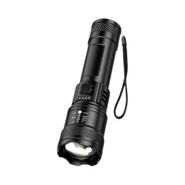 Imagem de Lanterna Tática LED De Alta Potência 2000LM Recarregável Por USB Para 