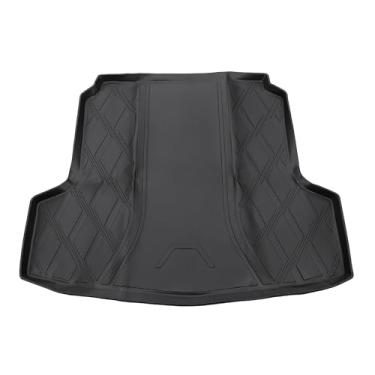 Imagem de ACROPIX Forro de carga de rosto plano, tapete traseiro para porta-malas bagagem, bagagem, bandeja, padrão diamante para Nissan Altima Sedan 2016-2018 antiderrapante