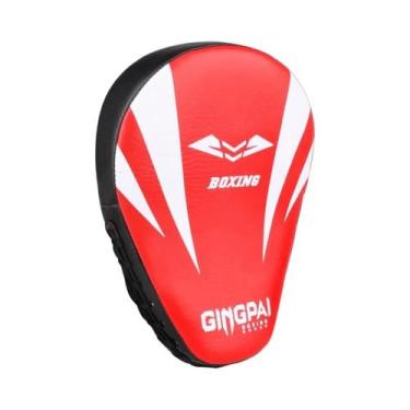 Imagem de Alvo De Boxe Curvo Em Couro PU Respirável Luvas De Socos Para Treiname