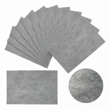 Imagem de 2 Arranhadores Protetor Adesivo Para Sofá, Cama e Moveis Premium 50X30cm - Arranhador Carpete(Cinza) (Cinza)