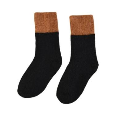 Imagem de Meias De Lã Para Meninas, Roupas Quentes De Inverno Para Crianças De 2