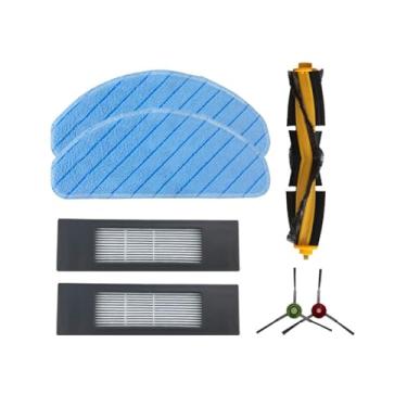 Imagem de Replacement Hepa Filter Parts Compatible With Ecovacs Deebot T9 AIVI T9 AIVI+ Main Side Brush Rag Cloth Accessories Robot Vacuum Cleaner(Army green)