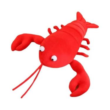 Imagem de Almofada De Pelúcia Macia Em Forma De Lagosta E Caranguejo, Presente E