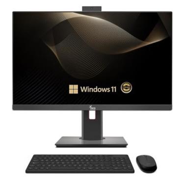 Imagem de Computador All In One 24" Preto, Intel i7 9700, 16GB, SSD 1TB, Windows 11 Original, Webcam, Wi-Fi, 3Green Unique