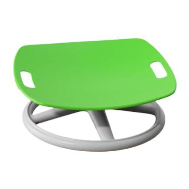 Imagem de Ｂｅｓｇａ Cadeira giratória infantil para treinamento de coordenação, brinquedo sensorial com suporte de peso, assento giratório para meninos e meninas, Verde