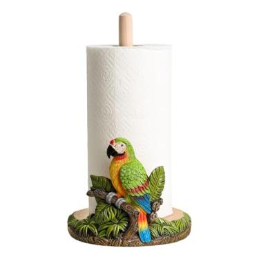 Imagem de Gaolinci Suporte de toalha de papel de arara, organizador de toalha de papel animal para cozinha, sala de estar, quarto, decoração de casa