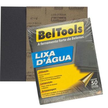 Imagem de Kit C/ 50 Lixa Dagua Grão 100 Beltools
