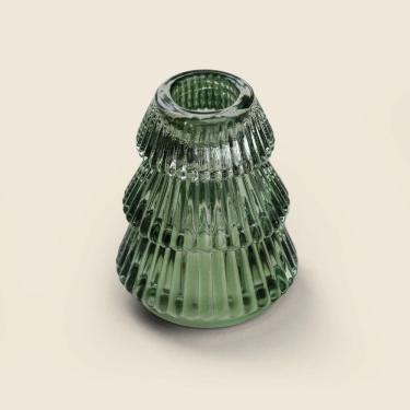 Imagem de Castiçal Magic Vidro Verde 6x6cm - Acasa Verde