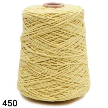 Imagem de Barbante EuroRoma 600g Fio 6 Cor 450 Amarelo Ouro 610 Metros