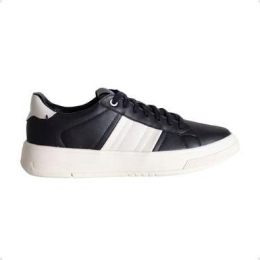 Imagem de Sapatênis Masculino Casual Enzo Ribeiro Preto, Preto, Off white, 41