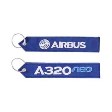 Imagem de Chaveiro Bordado A320 Da Aviação, Chaveiro BOEING, Presente De Moda Pa