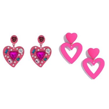 Imagem de Brincos de peru para mulheres, brincos de peru, brincos de folha de bordo, brincos de outono, brinco criativo de acrílico, joia de ação de graças, presente para meninas, Latão, Sem pedra preciosa