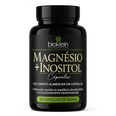 Imagem de Magnésio Inositol 500mg 60 Cápsulas Bioklein-Unissex
