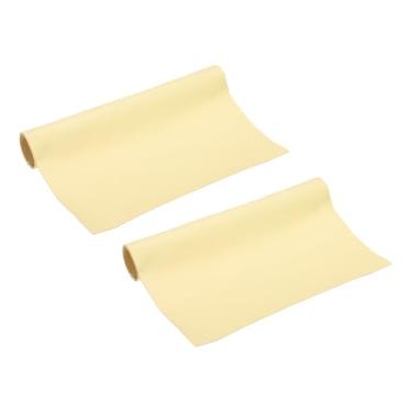 Imagem de PATIKIL Patch de reparo de couro, 2 peças de 20 x 30 cm kit de reparo de fita autoadesiva de vinil para sofás, sofás, bancos, cadeiras, armários, bolsas, bege