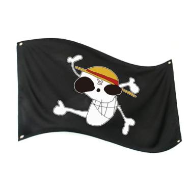 Imagem de Bandeira de pirata Luffy Lufy 60 x 90 cm