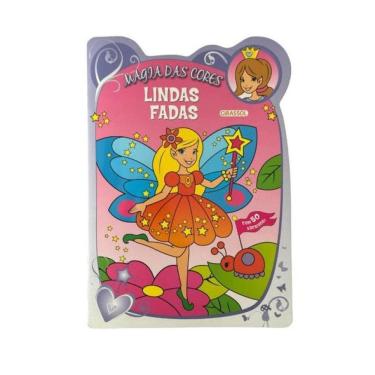 Imagem de Magia Das Cores: Lindas Fadas - Com 50 Adesivos!