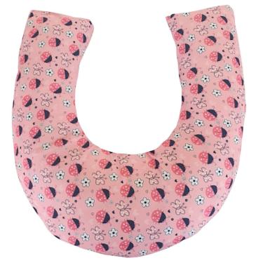 Imagem de Almofada Amamentação Para Bebê Menina Joaninha