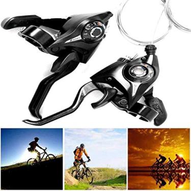 Imagem de DMAIP 2 peças EF51-7 profissional 3 x 7/8 21/24 velocidades MTB bicicleta bicicleta esquerda direita conjunto de alavanca de freio
