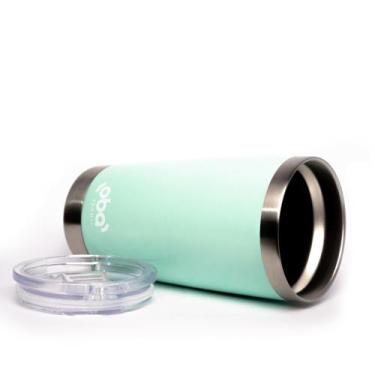 Imagem de Copo Térmico com Tampa e Abridor, garrafa termica , copo para cerveja,