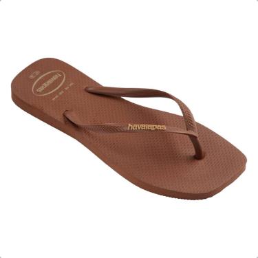 Imagem de Chinelo Havaianas Slim Square Logo Pop-up Original Feminino-Feminino