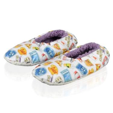 Imagem de Hyp Gilmore – Pantufas femininas para adultos, medley, antiderrapante, 1 par, Multicolorido., Small-Medium