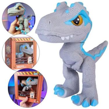 Imagem de Boneco Dinossauro Velociraptor Blue Jurassic World Dino Baby, Colorido