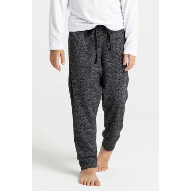Imagem de Calça de Viscose Infantil Preto Preto - 8-Masculino