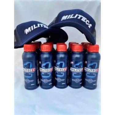 Imagem de Kit 15 unidades Militec-1 200ml Original + 2 Bonés Militec
