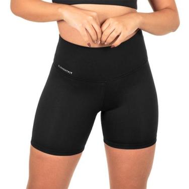 Imagem de Short Básico Casual Corrida Caminhada Academia Preto - ElementFit, M 4