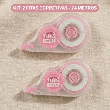 Imagem de Par Corretivo Em Fita Yins 12m Para Home Office E Trabalhos Administra