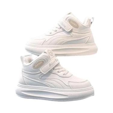 Imagem de Tênis Casuais De Outono Para Crianças, Confortáveis, De Cano Médio, Es