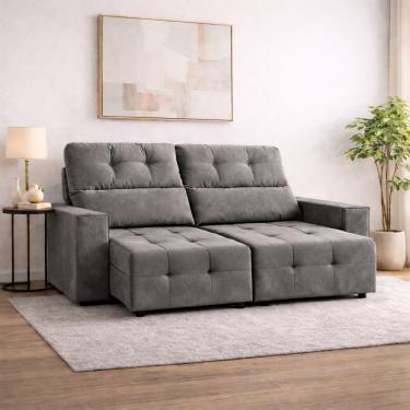 Imagem de Sofá Supreme Retrátil Reclinável 3 Lugares 2,00m