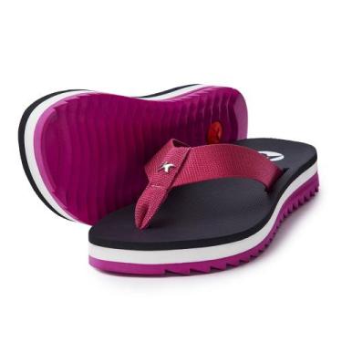 Imagem de Sandália Chinelo Kenner Original Feminina Kyra Solado Alto, Preto, Ros