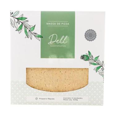 Imagem de Massa de Pizza 4 unidade Dell Gastronomia 350g