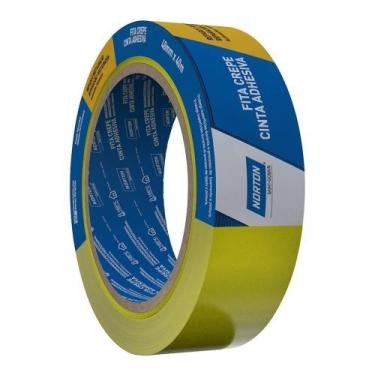 Imagem de Fita Crepe Norton Automotivo 48mm x 50m Embalagem c/ 2 Unidades