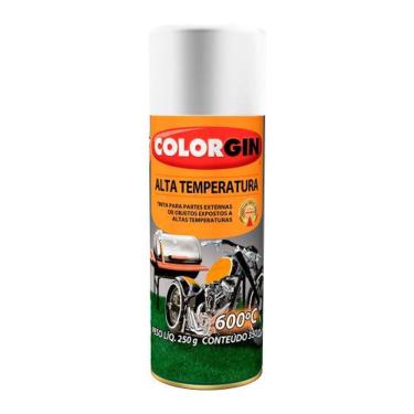 Imagem de Spray Alta Temperatura Branco Fosco (5724) - Colorgin