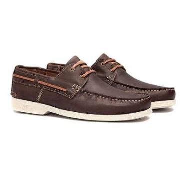 Imagem de Deckshoes Samello Santorim Graxo Couro Masculino-Masculino