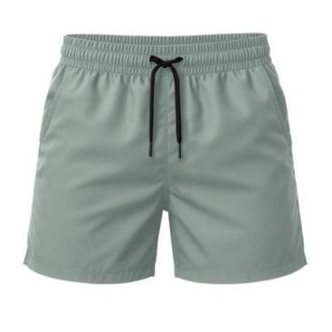 Imagem de Short Tactel Liso Bermuda Masculina Confortável Academia Treino-Masculino