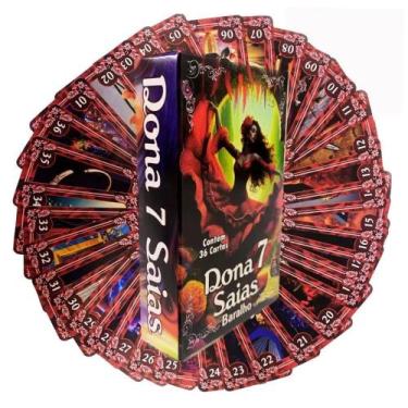Imagem de Baralho Tarot Dona 7 Saias - 36 Cartas - Caminho da Luz, 1
