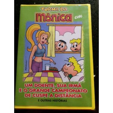 Imagem de dvd turma da monica um doente sua irma e o grande campeonato de cuspe a distância