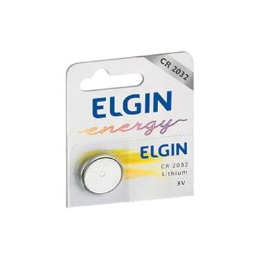Imagem de Bateria de Lítio CR2032 Elgin 82193 - Unidade - para placa mãe, alarmes e relógios