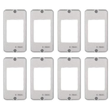 Imagem de 8 Placas Alumínio Polido P/ Condulete 3/4 Pol. Tramontina