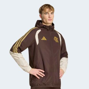 Imagem de Jaqueta Flamengo 26/27 Chuva Adidas Masculina-Masculino
