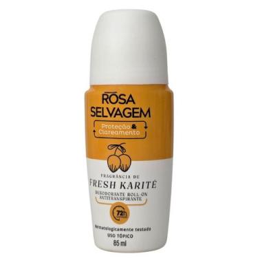 Imagem de Desodorante Roll-on Antitranspirante Fresh Karité 72h Rosa Selvagem 85